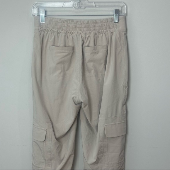 Athleta Chelsea Cargo Lined Pant Tan Tall - Picture 5 of 9